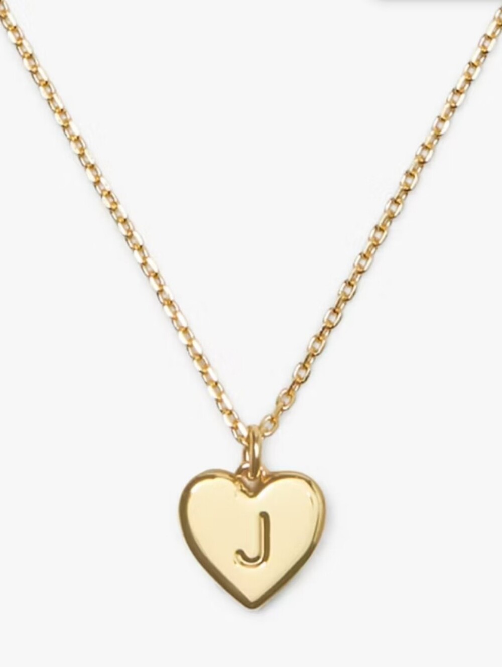 kate spade new york Initial Here J Pendant